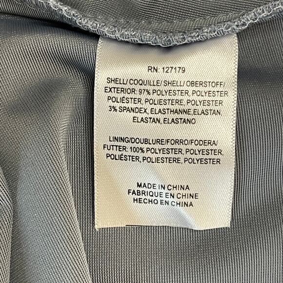 Anthro Jenny Yoo Ellis Light Blue Flutter Sleeve Open Back Velvet Dress Gown 10 - Picture 6 of 14